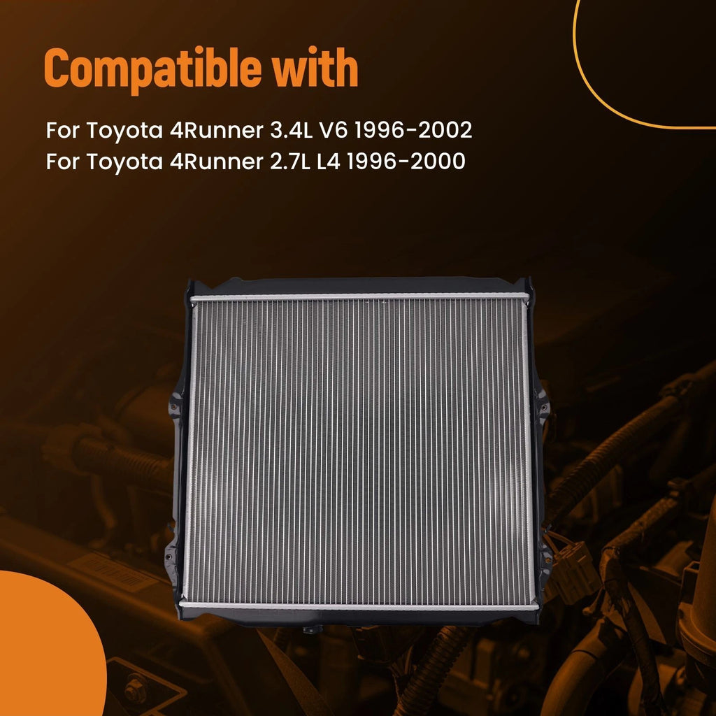 Aluminum Engine Coolant Radiator for Toyota 4Runner (1996–2002) TO3010192