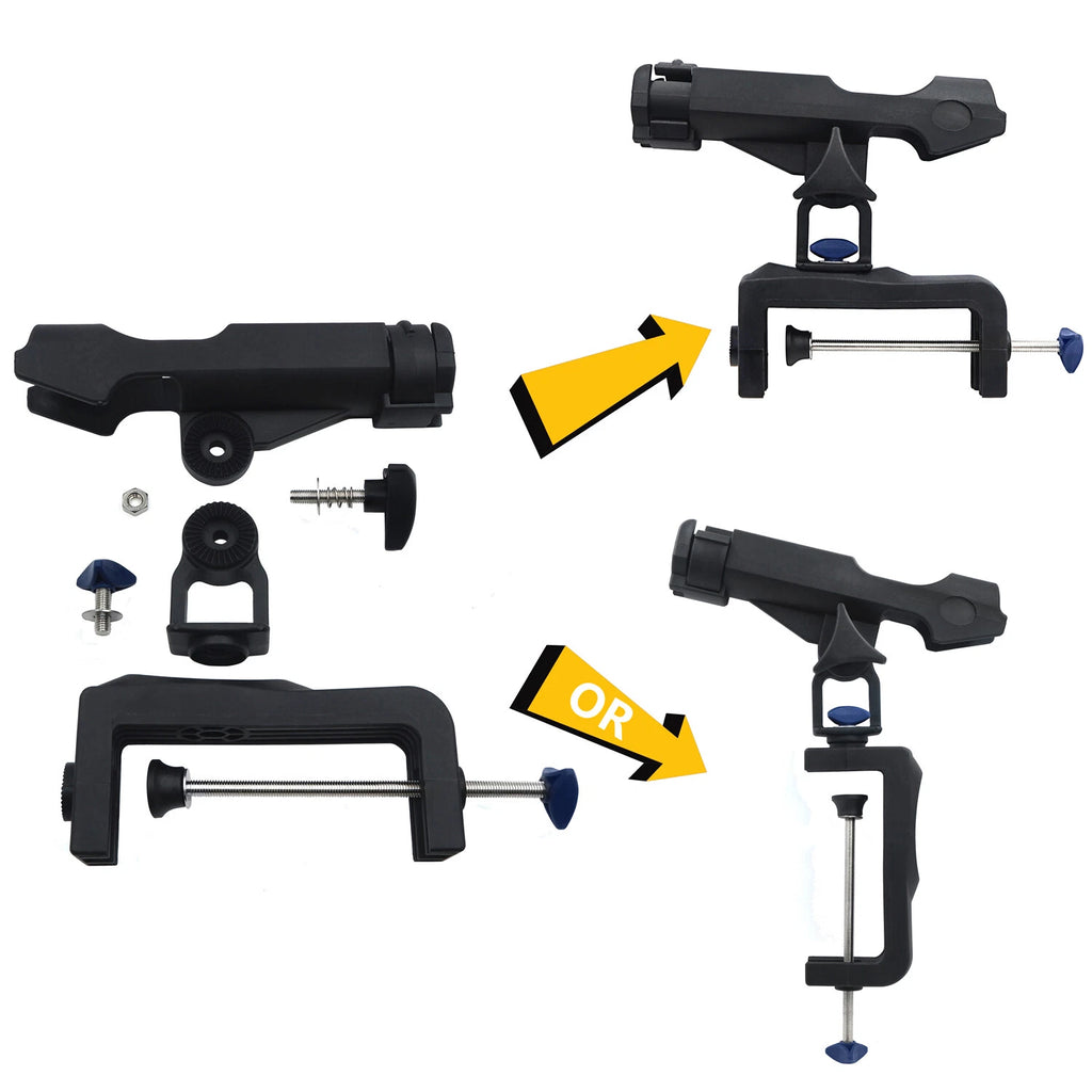 Adjustable Fishing Rod Holder Bracket for Kayak Raft Boat