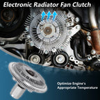 Engine Cooling Fan Clutch for Dodge Ram 1500 4.7L V8 (2002–2004) No. 52029858AA