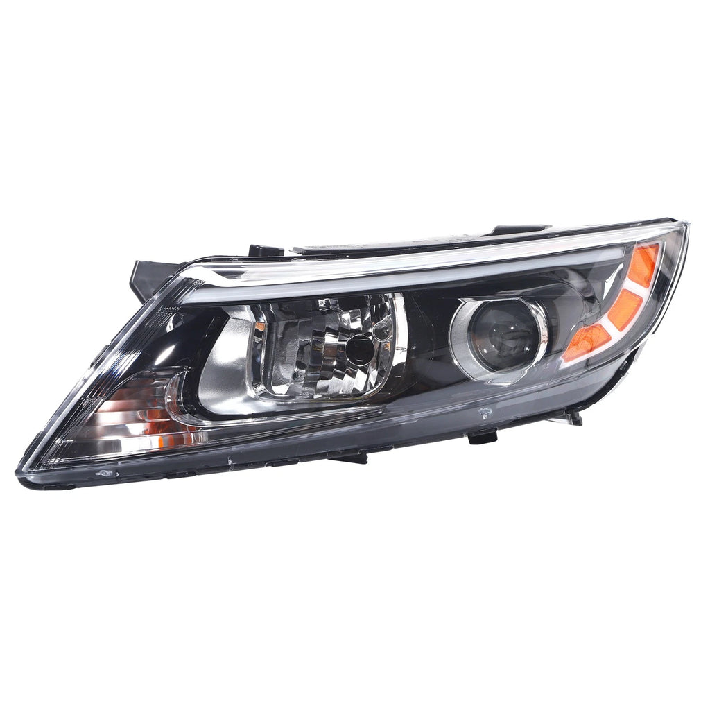 Halogen Headlight Projector Left Side for Kia Optima (2014–2015)