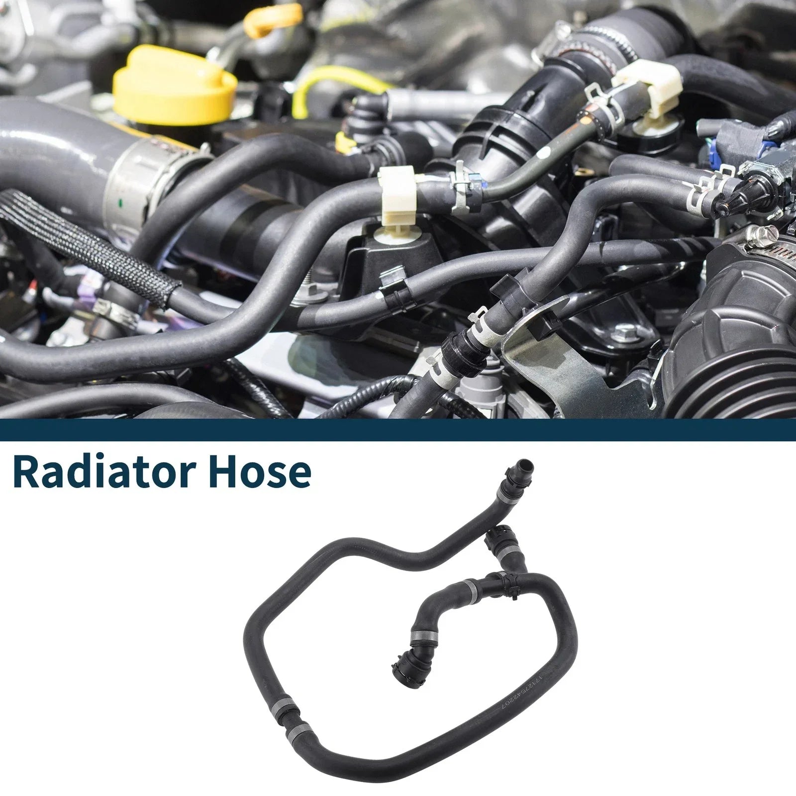 Radiator Hose Coolant Pipe for BMW 5 Series (2004 - 2010)