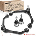 Set of 4 Front Upper Control Arms & Lower Ball Joints for Jeep Liberty (2002–2012)