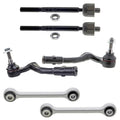 Set of 4 Mevotech Supreme Tie Rod Ends & Sway Bar Links for Audi A4 A5 S4 (2008–2016)
