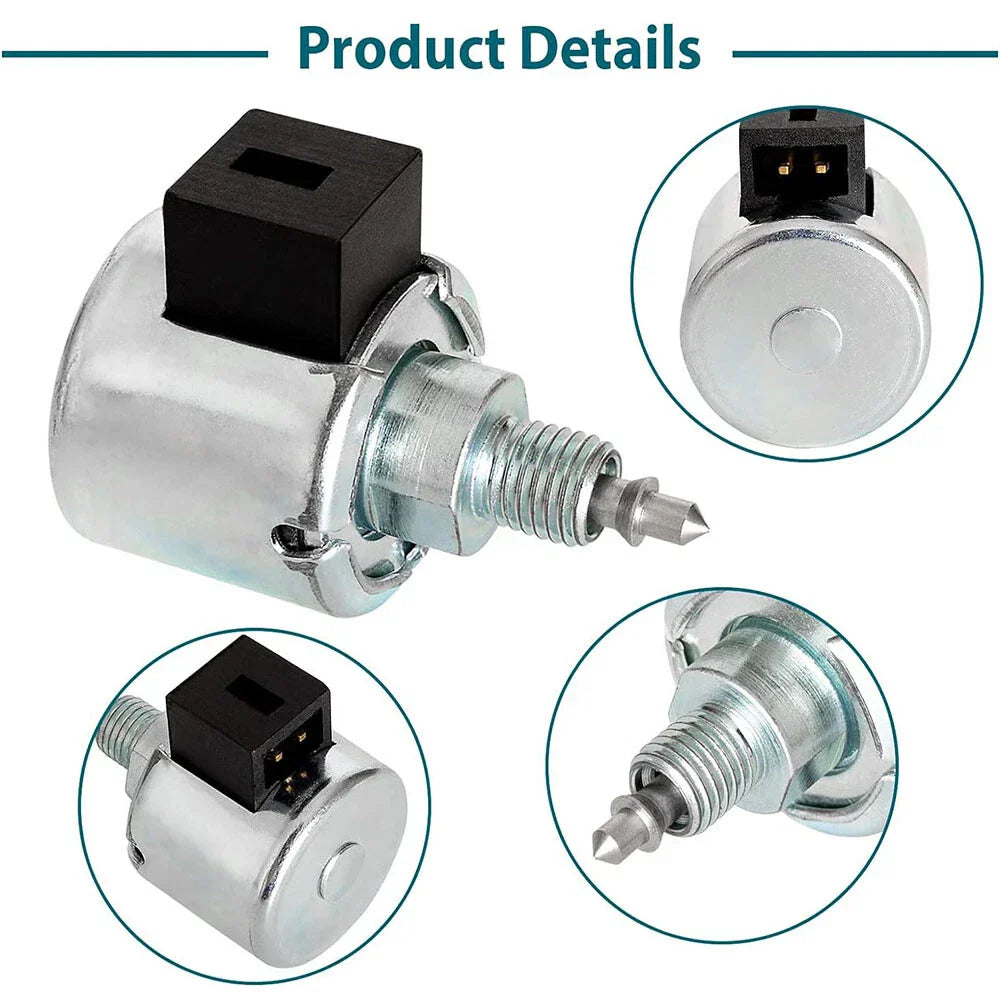 Fuel Shut-Off Solenoid for Briggs & Stratton, John Deere, Husqvarna Engine
