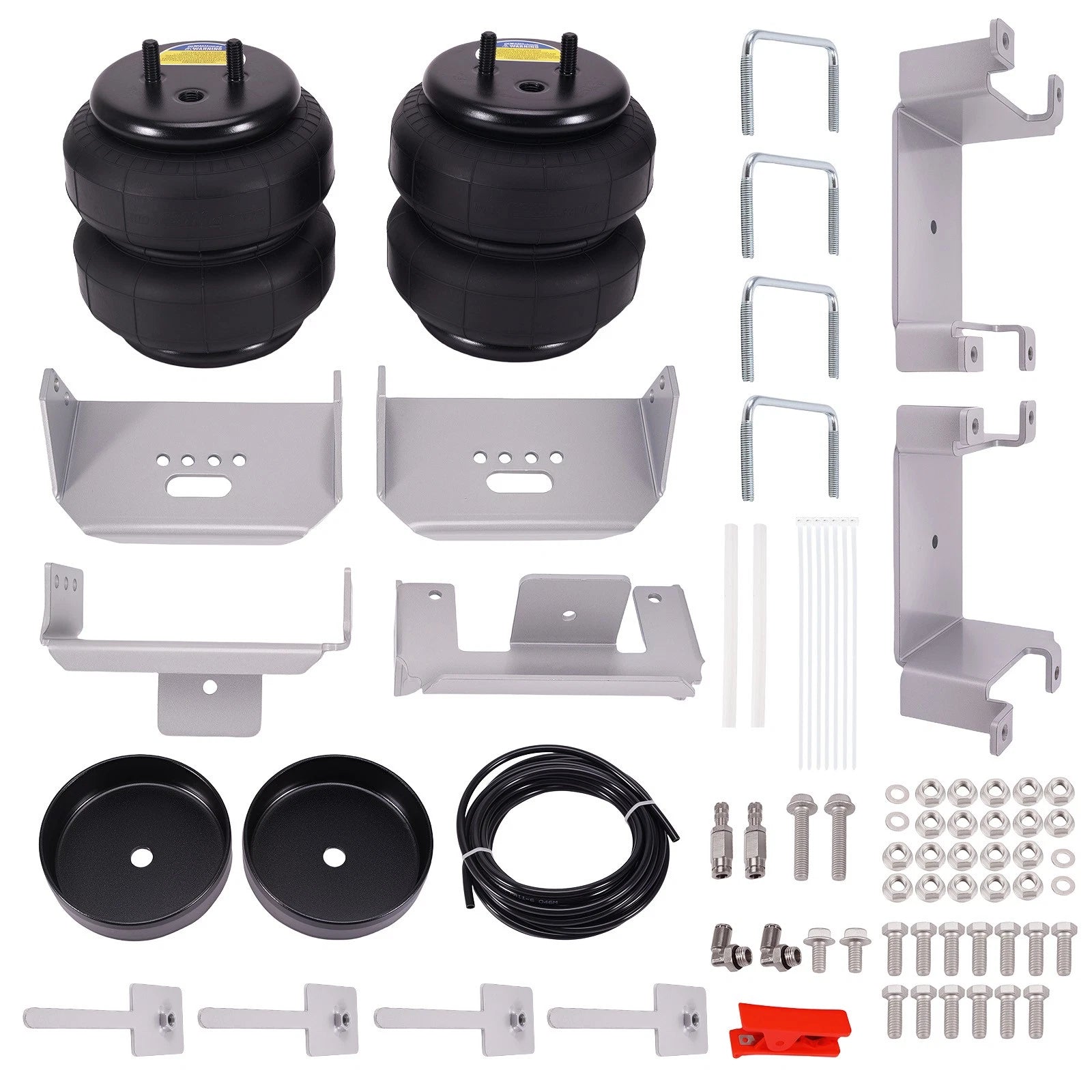 Set of 2 Rear Air Helper Springs Bag Kit for Ford F150 2WD 4WD (2015–2025)