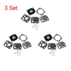 Set of 3 Carburetor Gasket Repair Kit for ECHO GT 1100 2100 PB1000 ZAMA RB-21 C1U