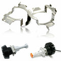 H7 LED Headlight Bulb Adapters for Mercedes C E ML CLK GLA GL (2010–2017)
