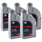 Set of 5 Fuchs TITAN ATF 4400 Auto Trans Fluid 1L for Audi BMW Jaguar LR VW