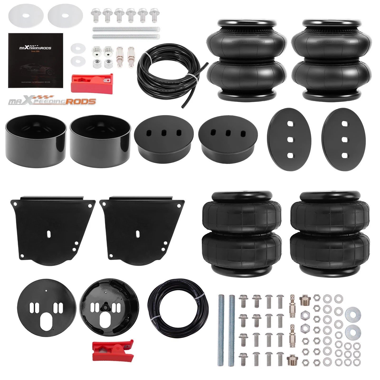 Set of 2 Air Suspension Bags Mount Brackets for Chevrolet El Camino (1964–1972)