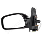 Driver Side View Mirror for Toyota Corolla (2003–2008) - Black Power