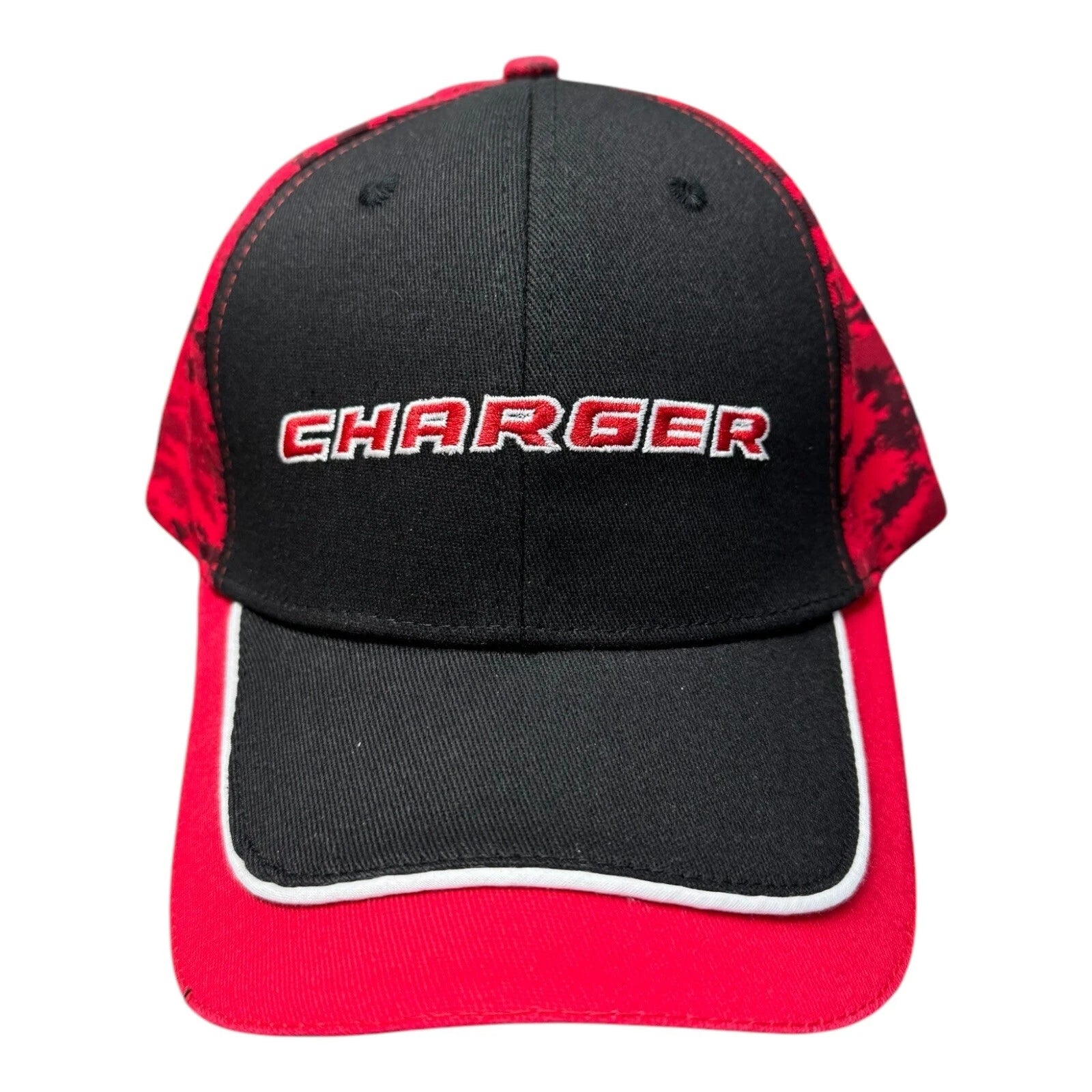 Dodge Charger Digital Camo Hat Cap for Black Red (2006–2023)