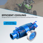 7/8" Radiator Inline Temperature Gauge for Yamaha Raptor 700 (2006–2026)