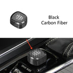 Carbon Fiber Start Button Cover for Volvo XC60 XC90 S60 S90 V90 (2010–2023)