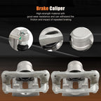 Rear Pair Brake Calipers w/ Bracket for Hyundai Santa Fe (2007–2009)