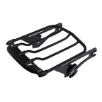 Black Detachable Luggage Rack for Harley Electra Road Glide (2009-2024)