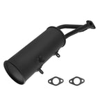 Exhaust Muffler for Kawasaki Mule 2500 2510 3000 4000 (1994–2020) 18091-1104 Black