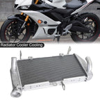 Silver Radiator Cooler for Yamaha YZF R3 (2015–2021)
