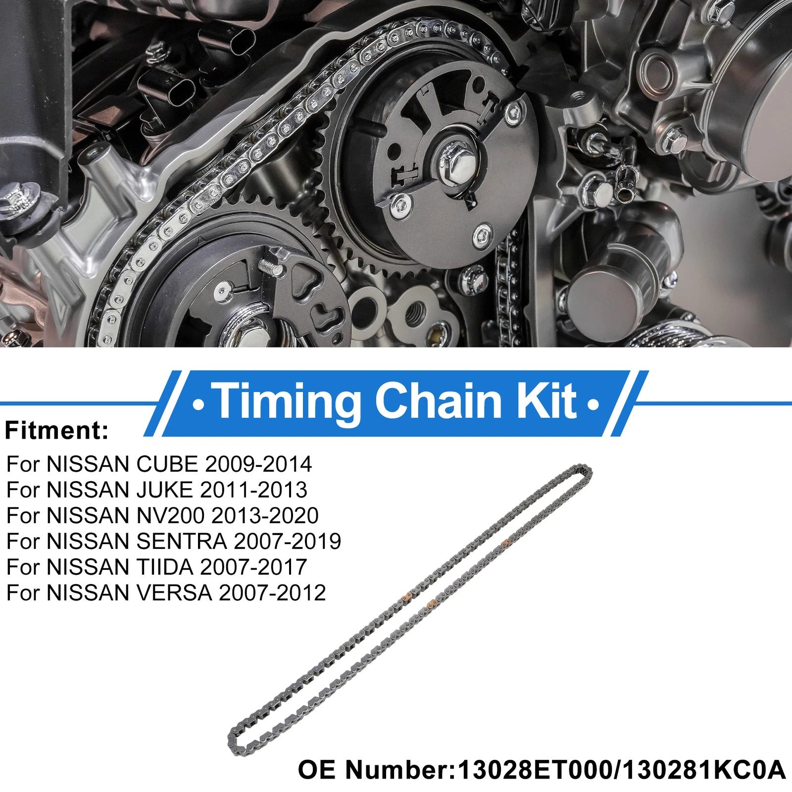 Timing Chain Kit for Nissan Cube (2009–2014) No. 13028ET000/130281KC0A