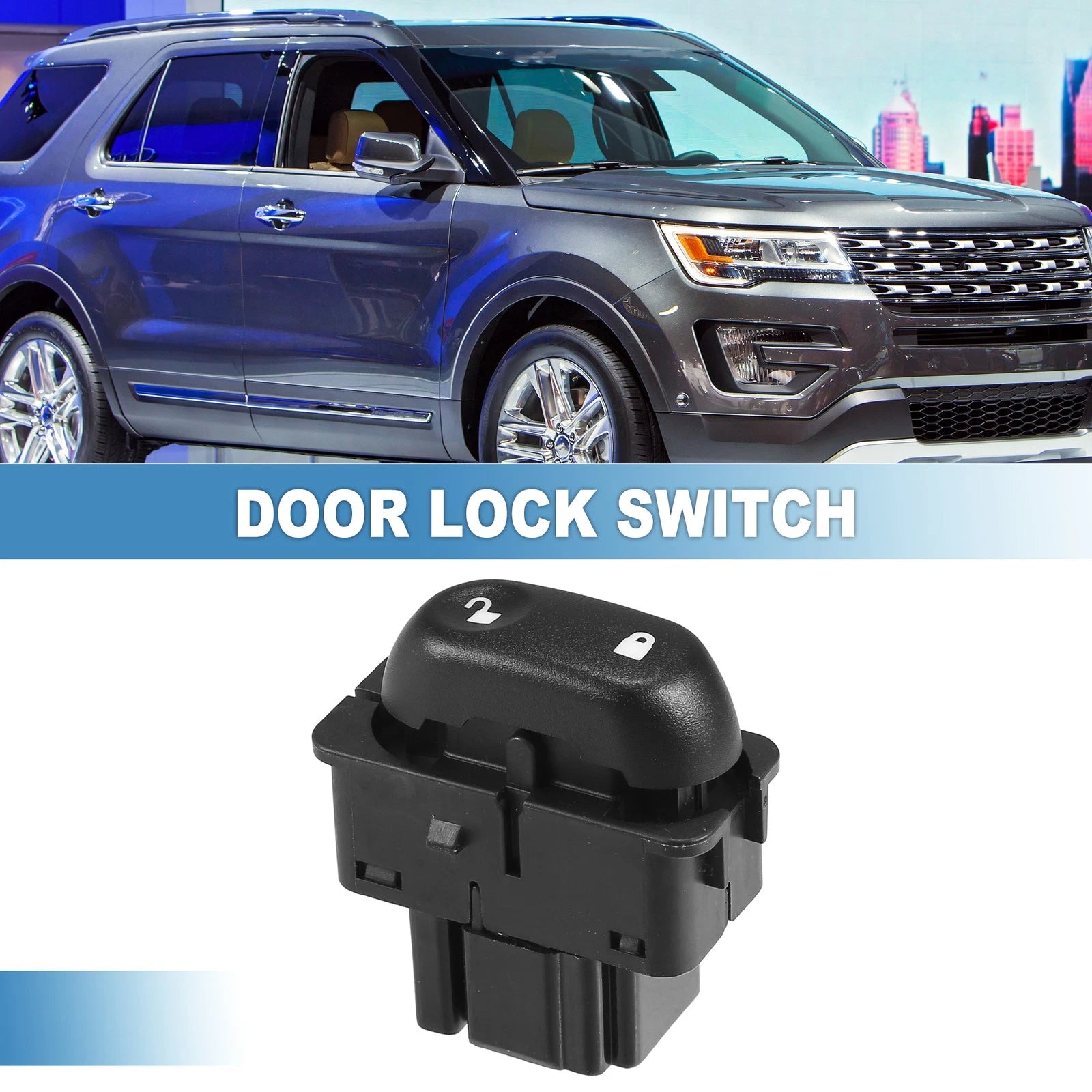 Door Lock Switch for Mercury Mountaineer (2002–2004) No. 1L2Z14028AA