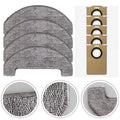 Set of Mop Pads and Dust Bags for Uninell UR3 Robot Vacuum Cleaner