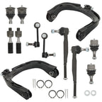 Set of 12 Front Control Arm Tie Rod Ball Joints for Chevy Trailblazer (2004–2007)