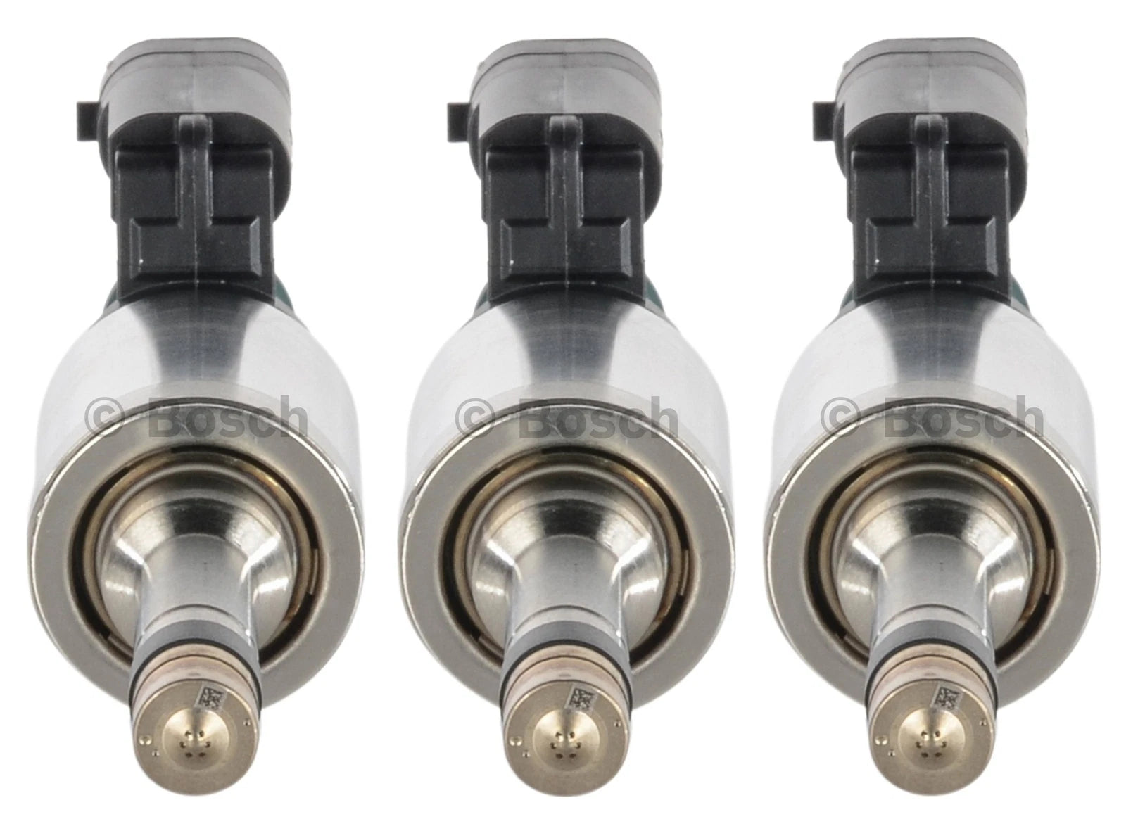 Set of 3 Bosch Fuel Injectors for Ford Fiesta Focus 1.0L (2014–2016)