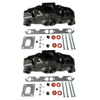 2X Dry Joint Style Manifold with Gasket for Mercruiser V8 (1985-2000)