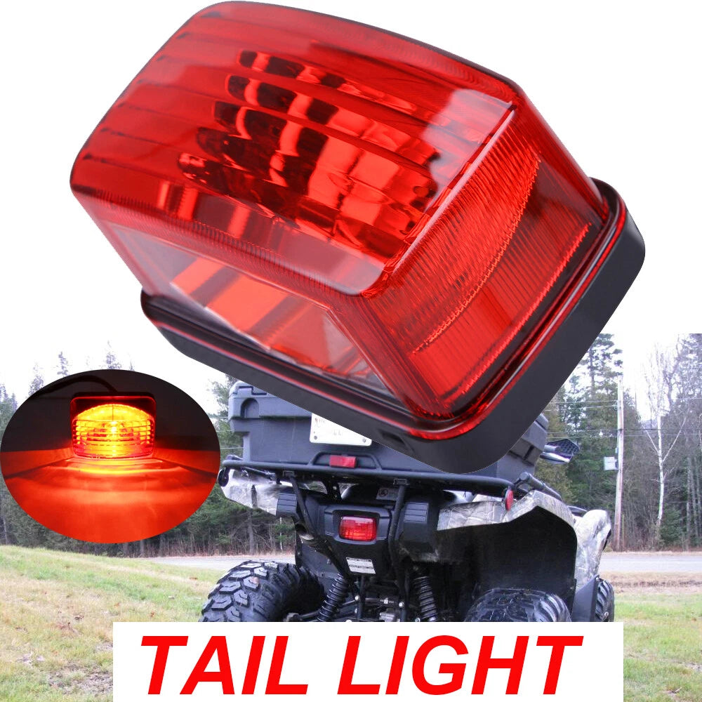 Tail Light for Yamaha Grizzly Big Bear Bruin Kodiak Wolverine Rhino Viking (US)