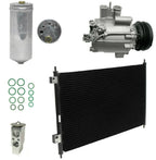A/C Compressor Kit With Condenser for Honda Civic Hybrid (2003–2005)