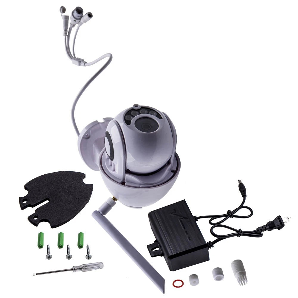 Wireless PTZ Camera with 5X Zoom for Home Security (1080P, IP66, 2014–2015)