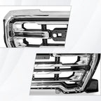 Chrome Front Upper Grille for GMC Sierra 1500 (2019-2021)