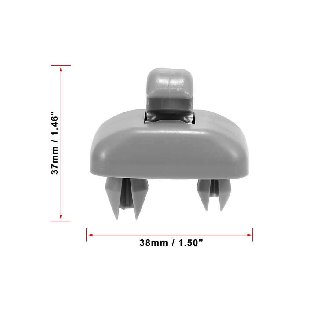 Set of 2 Sun Visor Hook Clips 8U0857562 for Audi RS5 (2013–2015)