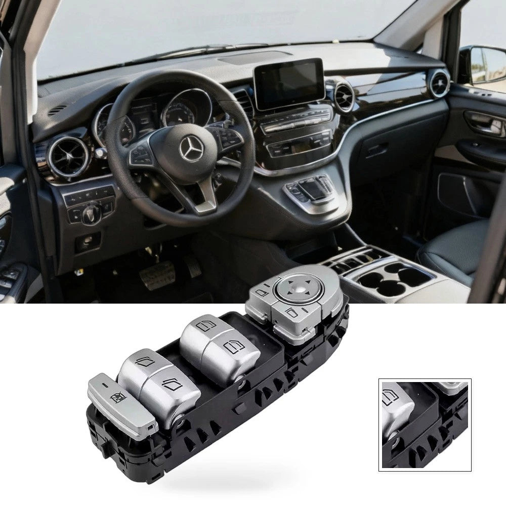 Power Window Master Switch for Mercedes-Benz Viano Vito Metris (2003–2014)