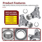2pcs Rear Wheel Carrier & Bearing Kit for Polaris RZR 800 (2008–2014)