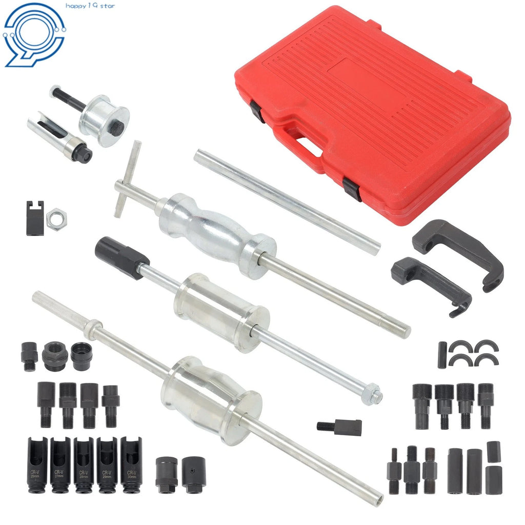 40Pcs Diesel Injector Remover Slide Hammer Puller Kit for Universal Use