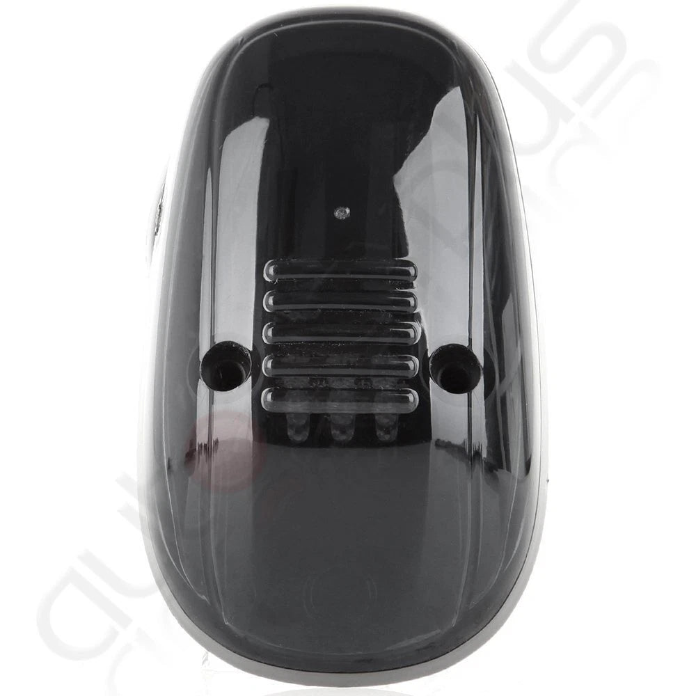 Set of 5 Smoke Amber LED Cab Roof Marker Covers for Dodge Ram 2500/3500/4500