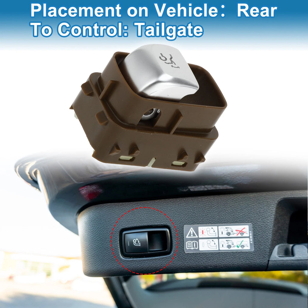 Trunk Release Switch No.A2229051704 for Mercedes-Benz E300 (2017–2019) Brown