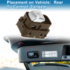 Trunk Release Switch No.A2229051704 for Mercedes-Benz E300 (2017–2019) Brown