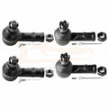 Set of 4 Front Inner & Outer Tie Rods for Isuzu Rodeo Amigo (1991–2004)