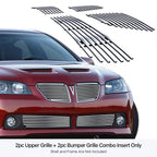 Stainless Chrome Billet Grille Insert for Pontiac G8 (2008-2009)