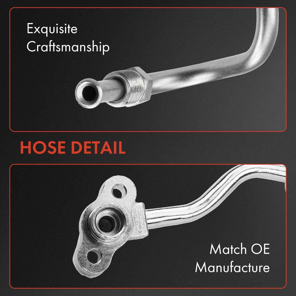2X Power Steering Pressure & Reservoir Hose Assembly for Honda Civic