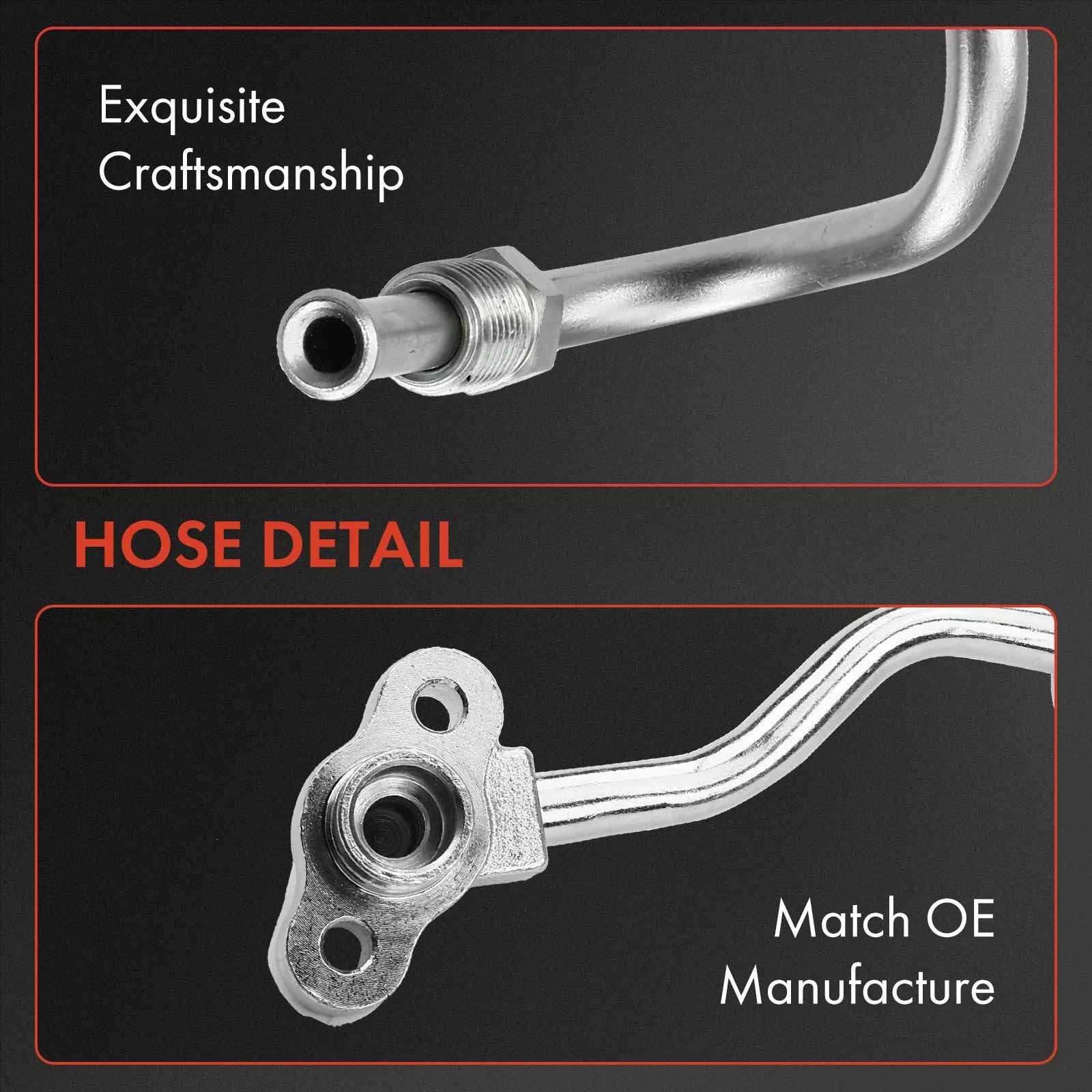 2X Power Steering Pressure & Reservoir Hose Assembly for Honda Civic