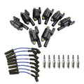 Set of 8 NGK Ignition Coil Wires & Ruthenium Spark Plugs for Escalade G8 H2 Impala V8