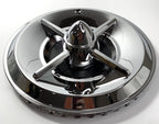 Set of 4 15 in Crossbar Lancer Style Wheel Covers for Universal Fit (2000–2025)