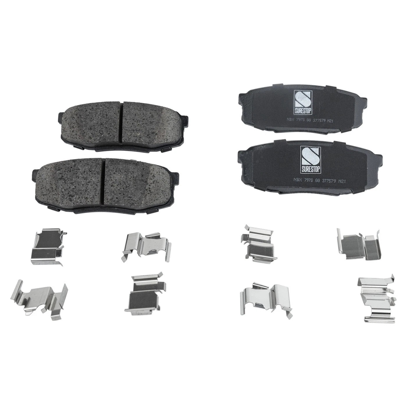 Rear Brake Disc and Pad Kit for Toyota Sequoia (2008–2022)