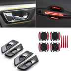 Carbon Fiber Inner Door Handle Bowl Trim for Honda CR-V (2017–2022)