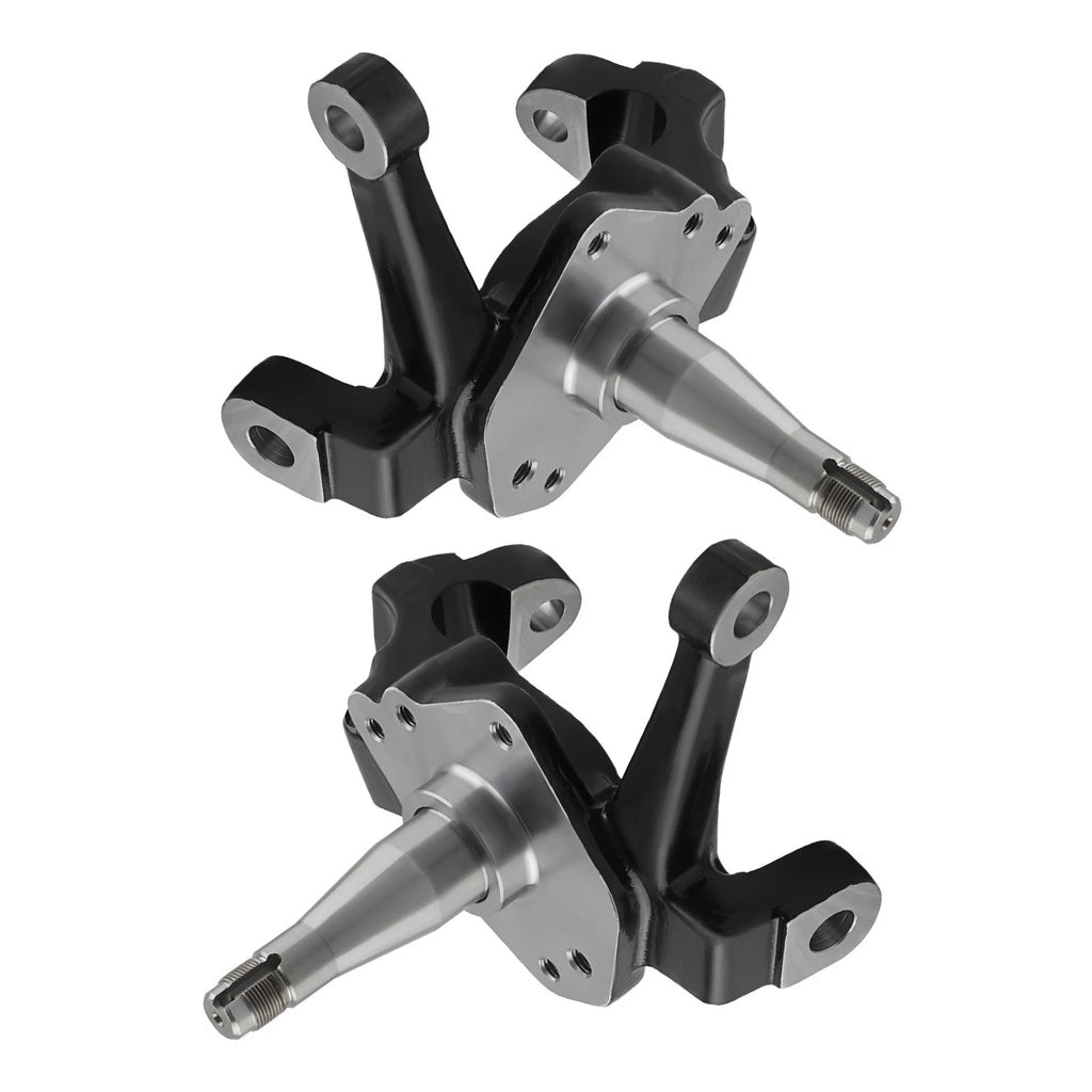 Forged Steel Front 2" Drop Spindles for Ford Mustang II Pinto (1974-1978)