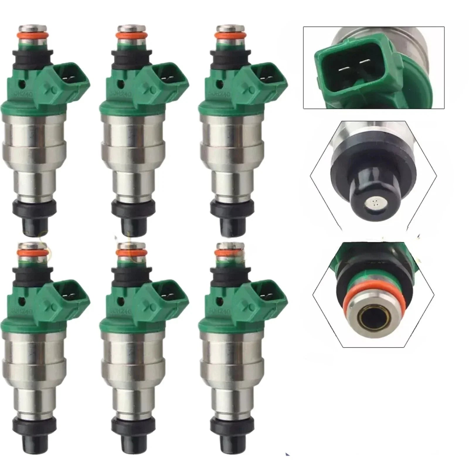 6 x Fuel Injectors for Mitsubishi Montero 3.5L V6 (1994–1996)