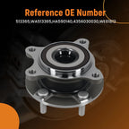Front Wheel Hub & Bearing for Lexus GS350 IS300 RC350 (2006–2020) 513365 BR930943