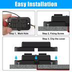 Dual USB Fast Charger Socket for Car Boat RV (QC3.0 PD Type-C)